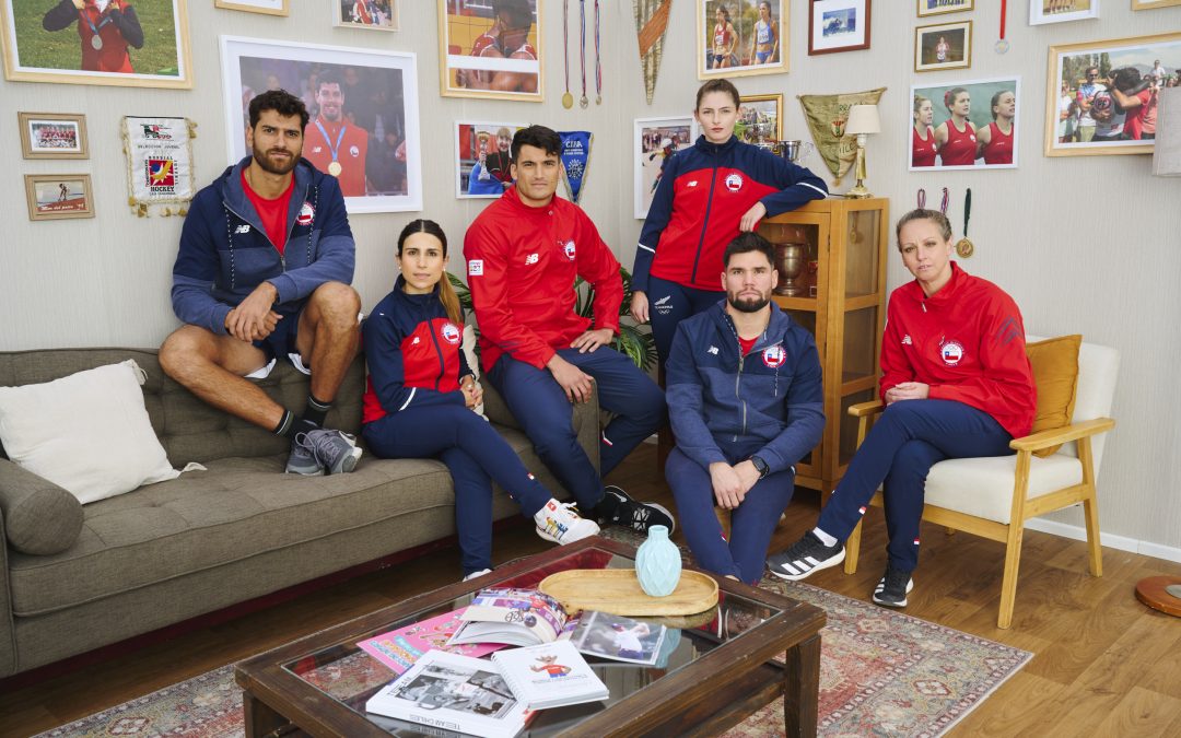 Deportistas del Team Chile lanzan campaña “Nada como competir en casa”
