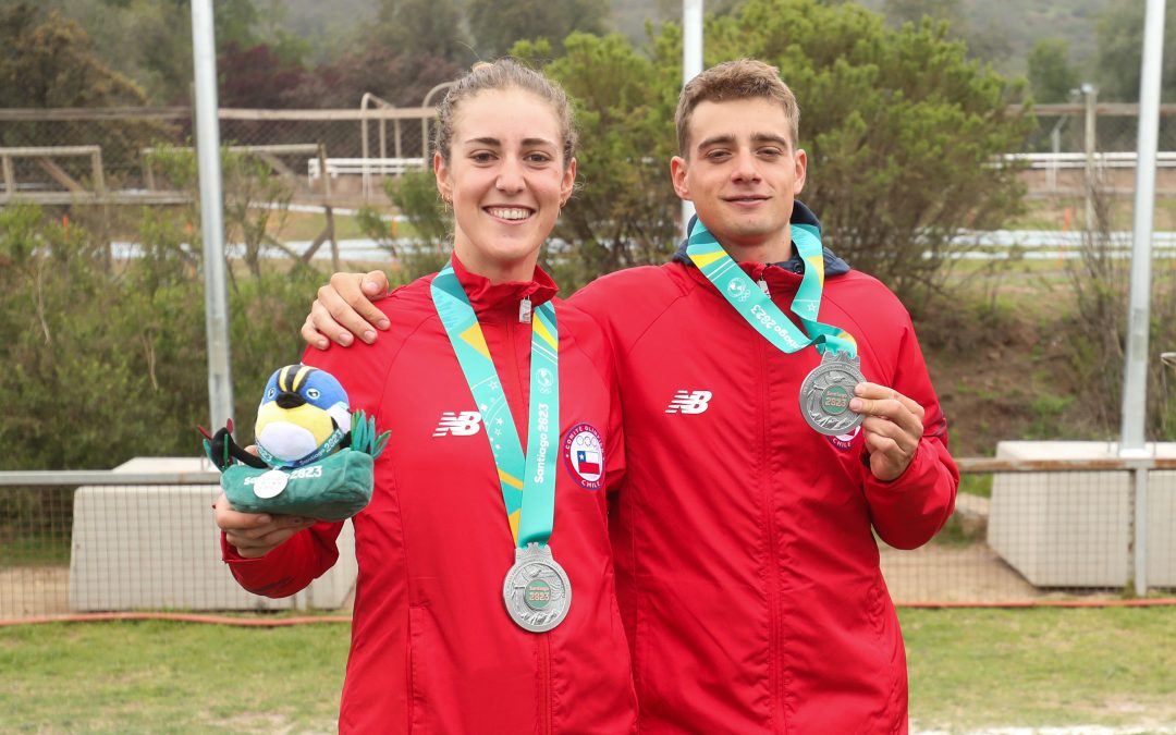 Hermanos de plata: Martín y Catalina Vidaurre estrenan el medallero del Team Chile