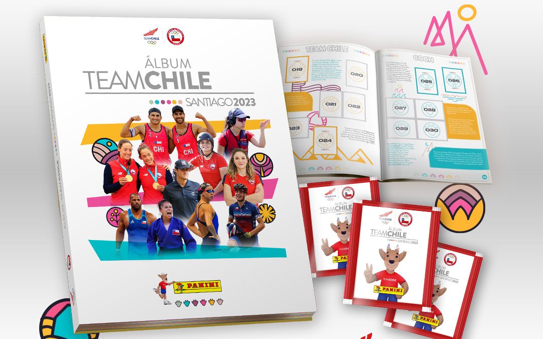 El Team Chile lanza su álbum oficial para Santiago 2023